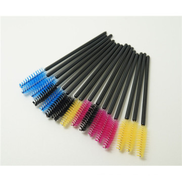 Venta al por mayor Maquillaje desechables pinceles de silicona Mascara Wands